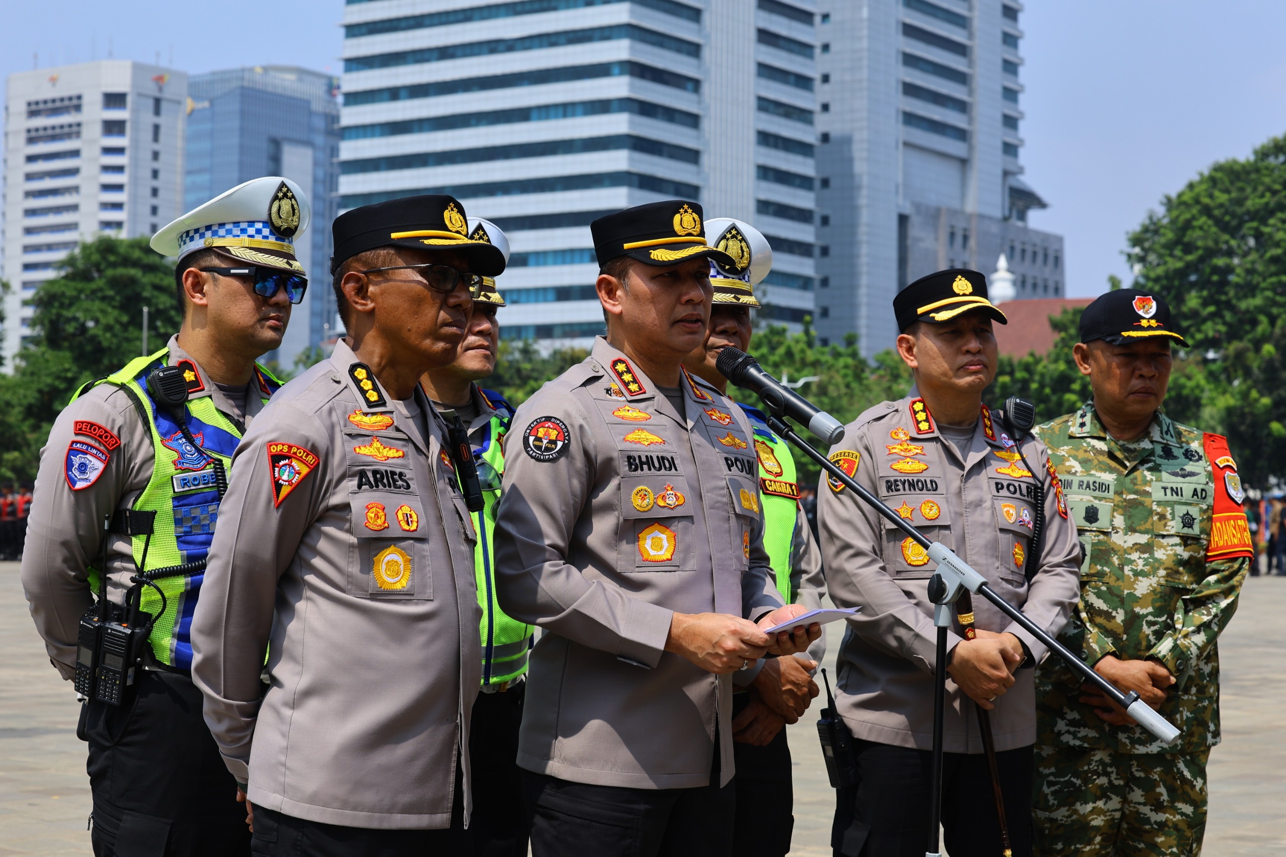 47 Kegiatan Digelar Hari Ini, Polda Metro Jaya Siapkan PelayananPengamanan