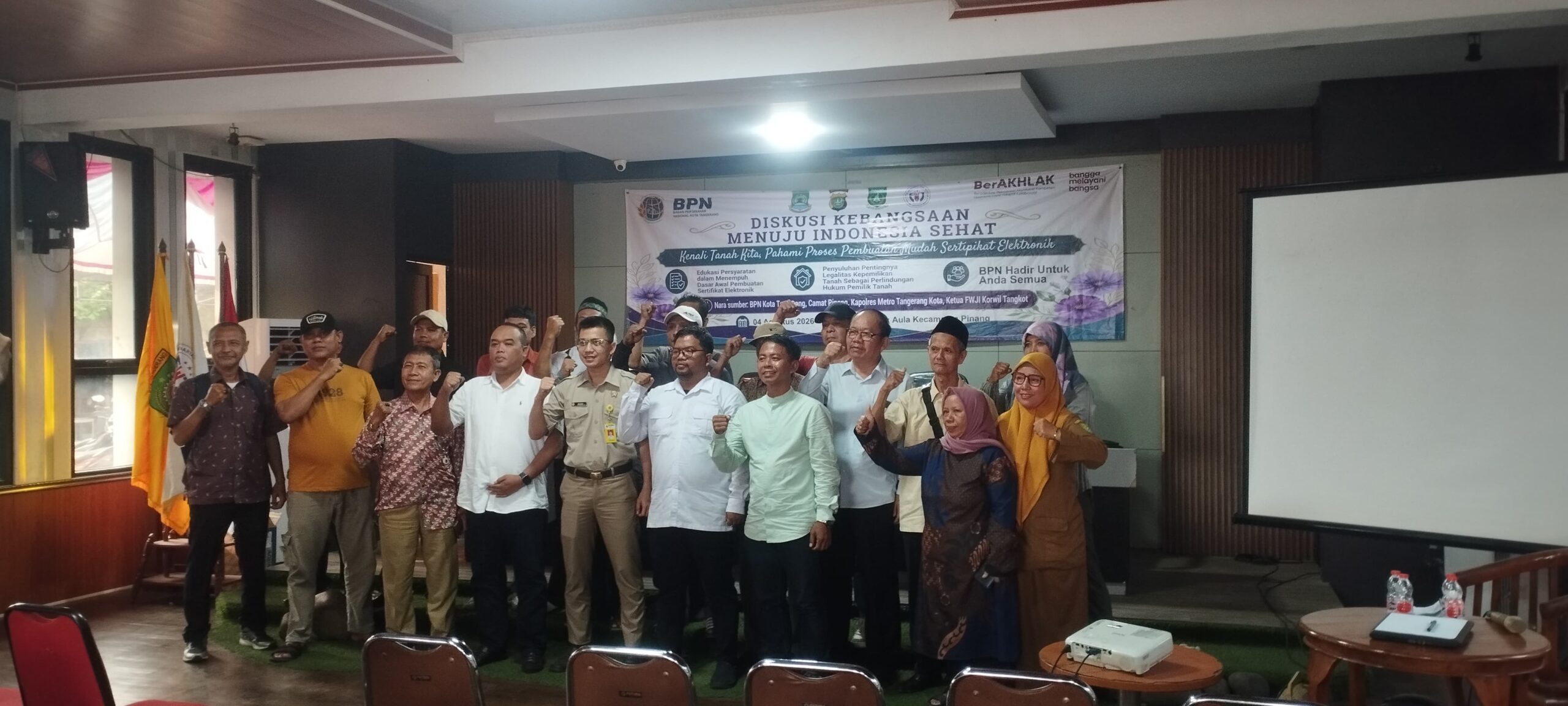 Polres Metro Tangerang Kota Ajak Warga Lawan Mafia Tanah, Sertifikat Elektronik Jadi Benteng Perlindungan