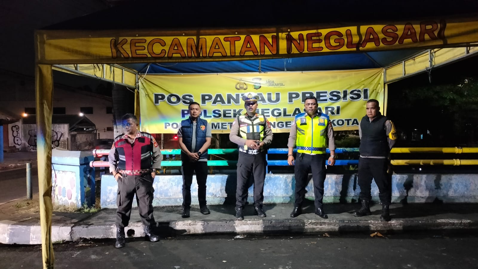 Pos Pantau Disiagakan Polres Metro Tangerang Kota untuk Cegah Gangguan Kamtibmas