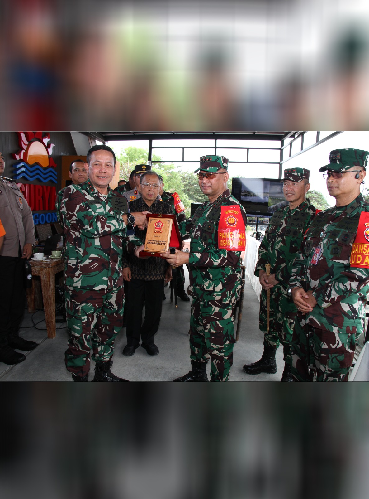Pangkogabpad Tinjau Langsung Manuver Lapangan, Puncak Latihan Kesiapsiagaan Operasi Kogabwilhan II Tahun 2026