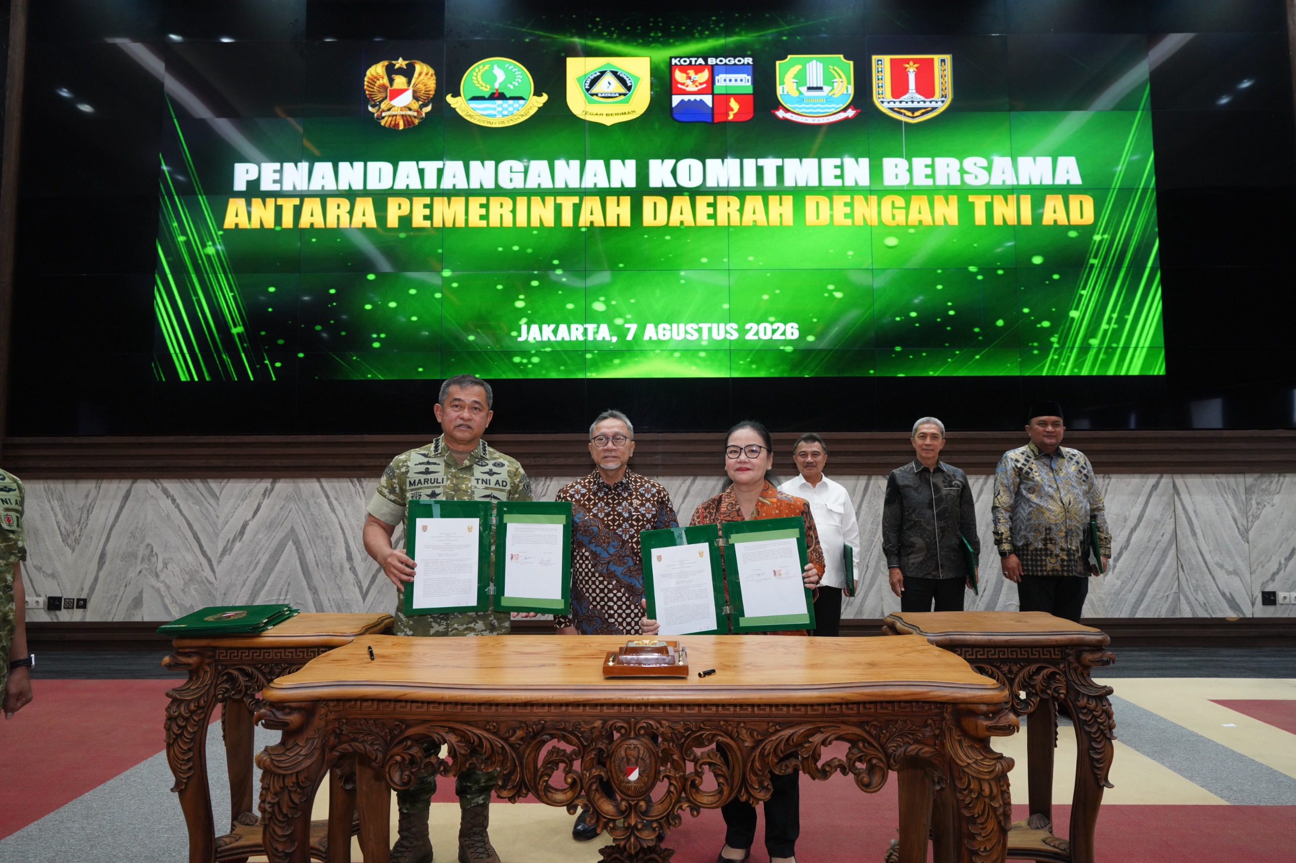 TNI AD dan Empat Pemda Sepakati Pengelolaan Sampah Berbasis Teknologi