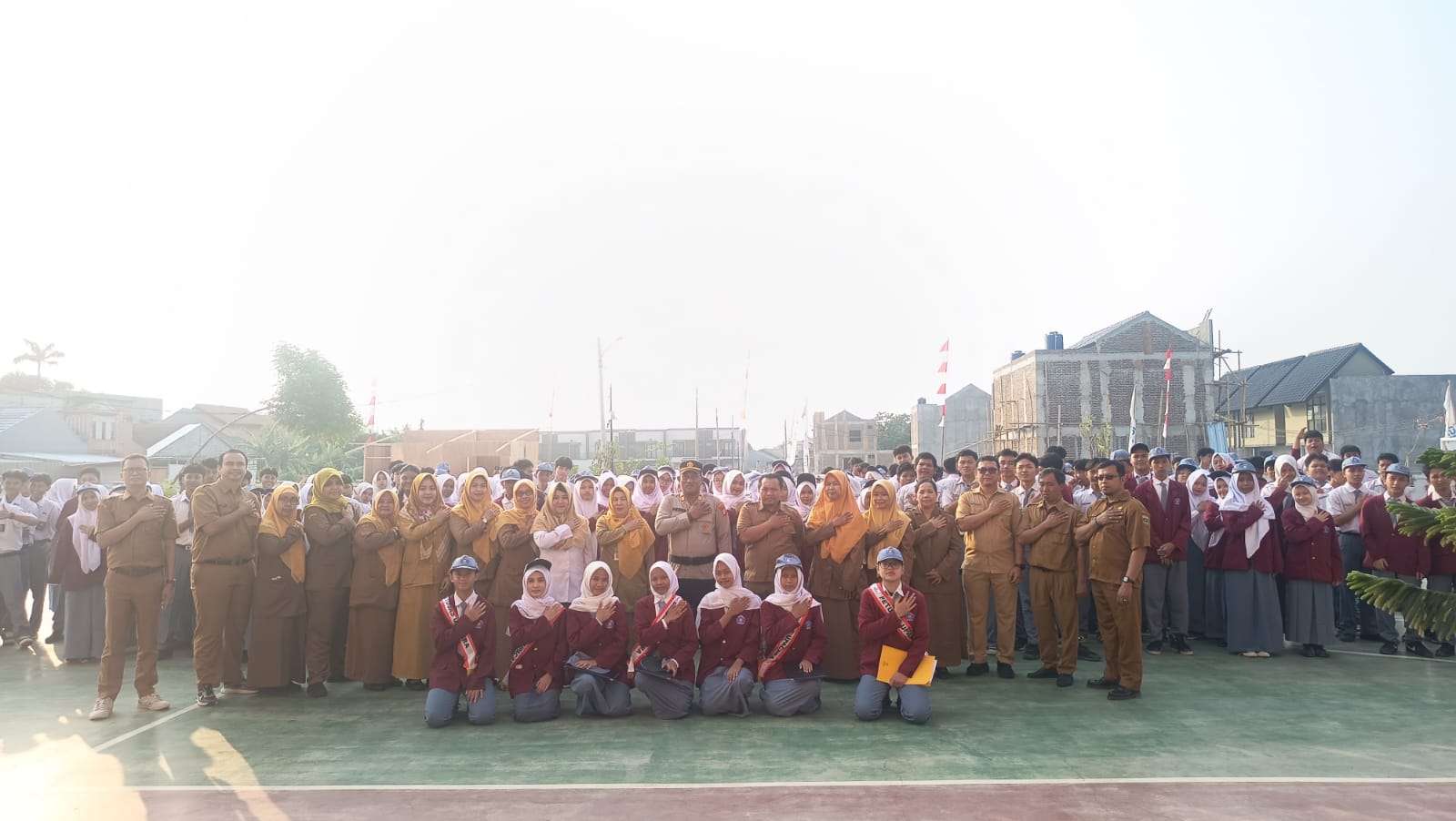 Polisi Masuk Sekolah, Pelajar Kota Tangerang Diingatkan Bahaya Tawuran Dan Narkoba