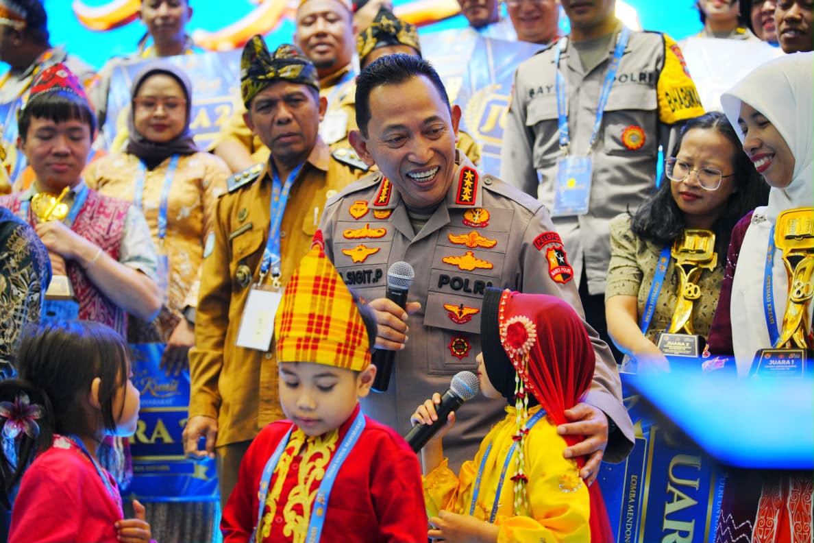 Dari Dongeng hingga Cita-Cita, Kapolri Beri Ruang Anak untuk Berkarya