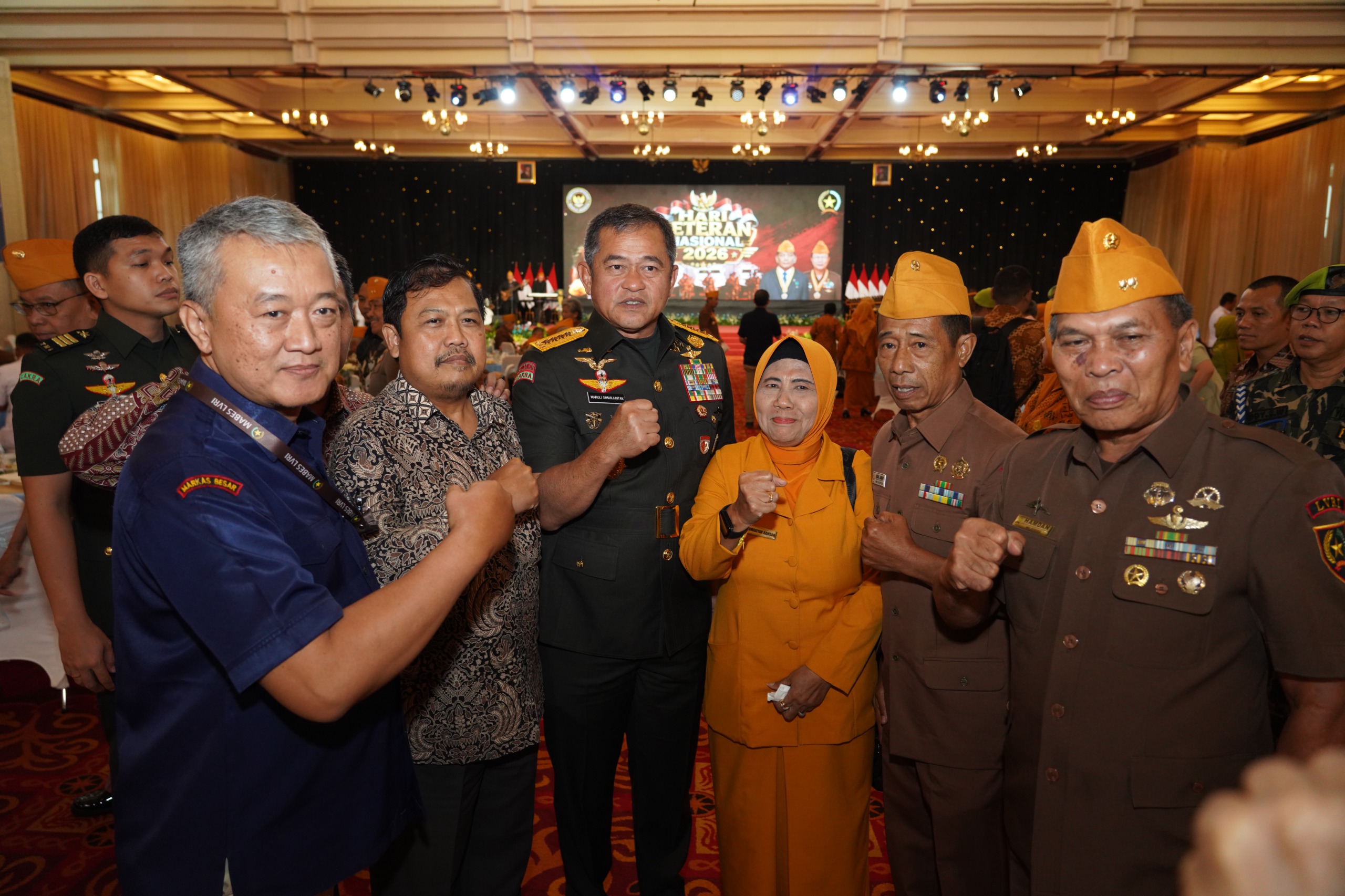Dukung Semangat Juang Veteran Terus Diwariskan, Kasad TNI Hadiri Peringatan Hari Veteran Nasional