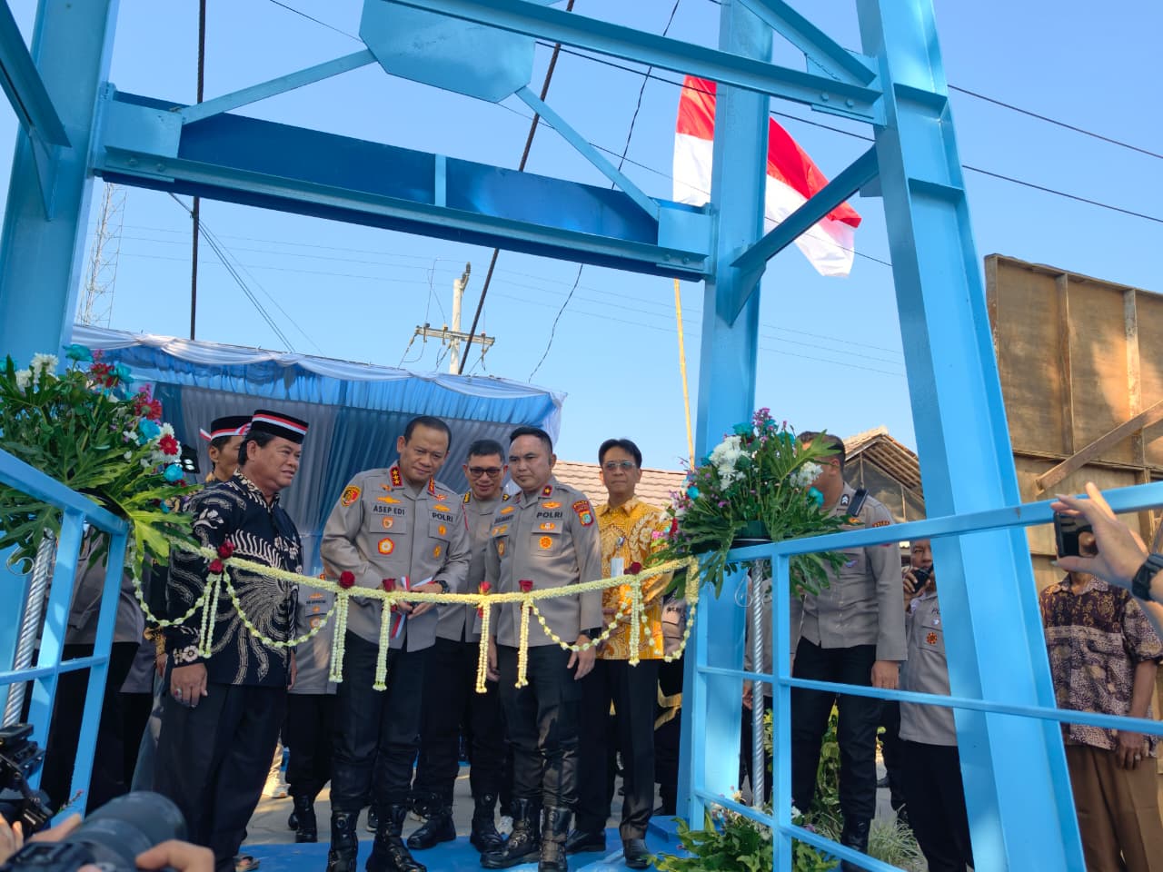 Presiden Resmikan Jembatan Merah Putih Presisi, Jadi Penghubung Baru Warga di Wilayah Polda Metro Jaya