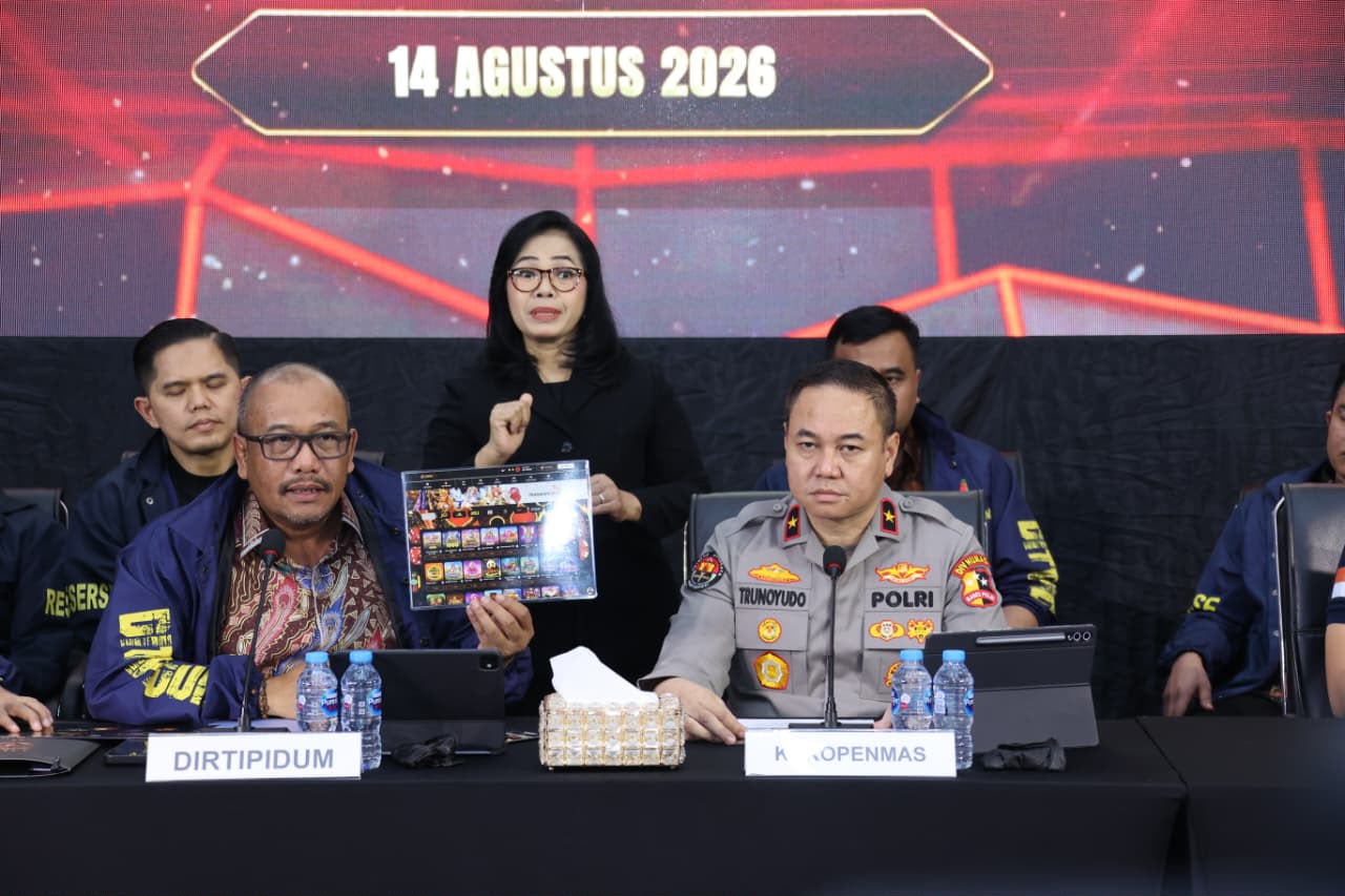 Bareskrim Polri Ungkap Jaringan Judi Online Internasional, Transaksi Capai Rp890 Miliar