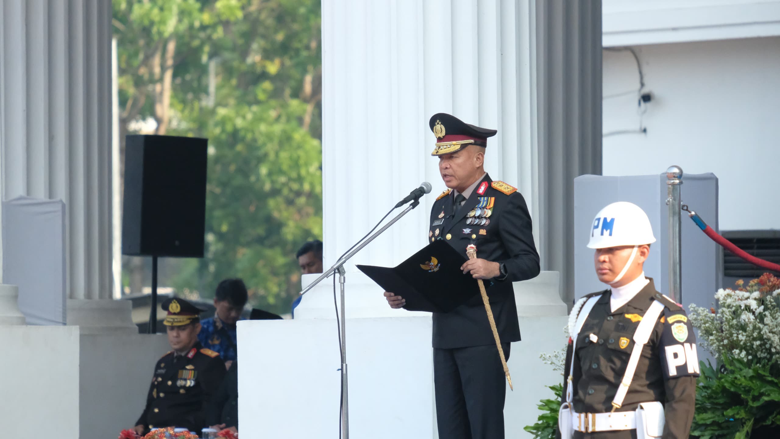 Dari Banten untuk Indonesia, Kapolda Banten Irjen Pol Hengki Bacakan Pancasila di HUT ke-81 RI