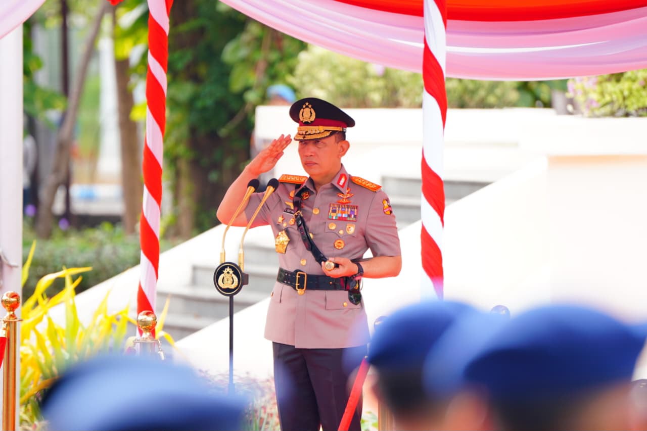Kapolri Pimpin Upacara Hari Juang Polri 2026 di Surabaya, Kobarkan Semangat Perjuangan Polri untuk Mewujudkan Kemajuan Bangsa