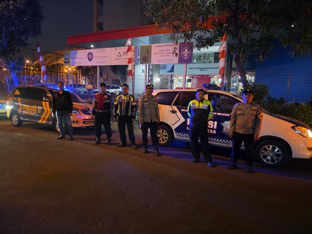 Ops Cipkon dan Razia Stasioner Polsek Kelapa Dua Ciptakan Situasi Kamtibmas Kondusif
