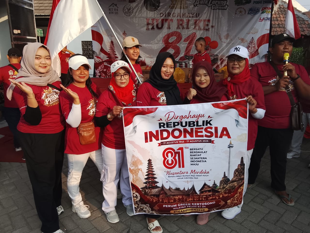 HUT RI 81 Warga Perumahan Green Kertosono 1 Giat Lomba Anak Anak Penuh Kecerian