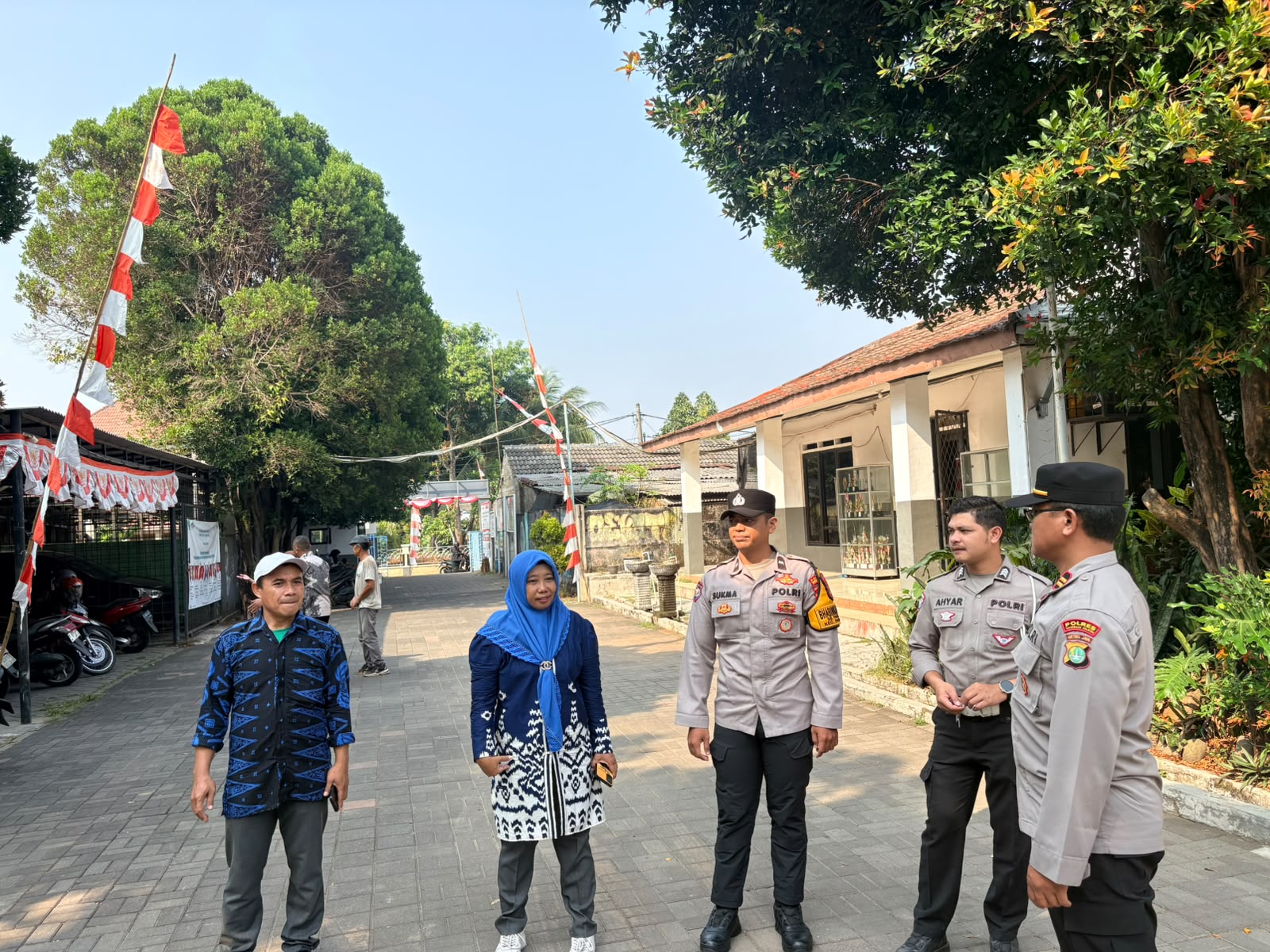 Polsek Pagedangan Perkuat Pengawasan Siswa, Cegah Pelajar Terlibat Aksi yang Berpotensi Ganggu Kamtibmas