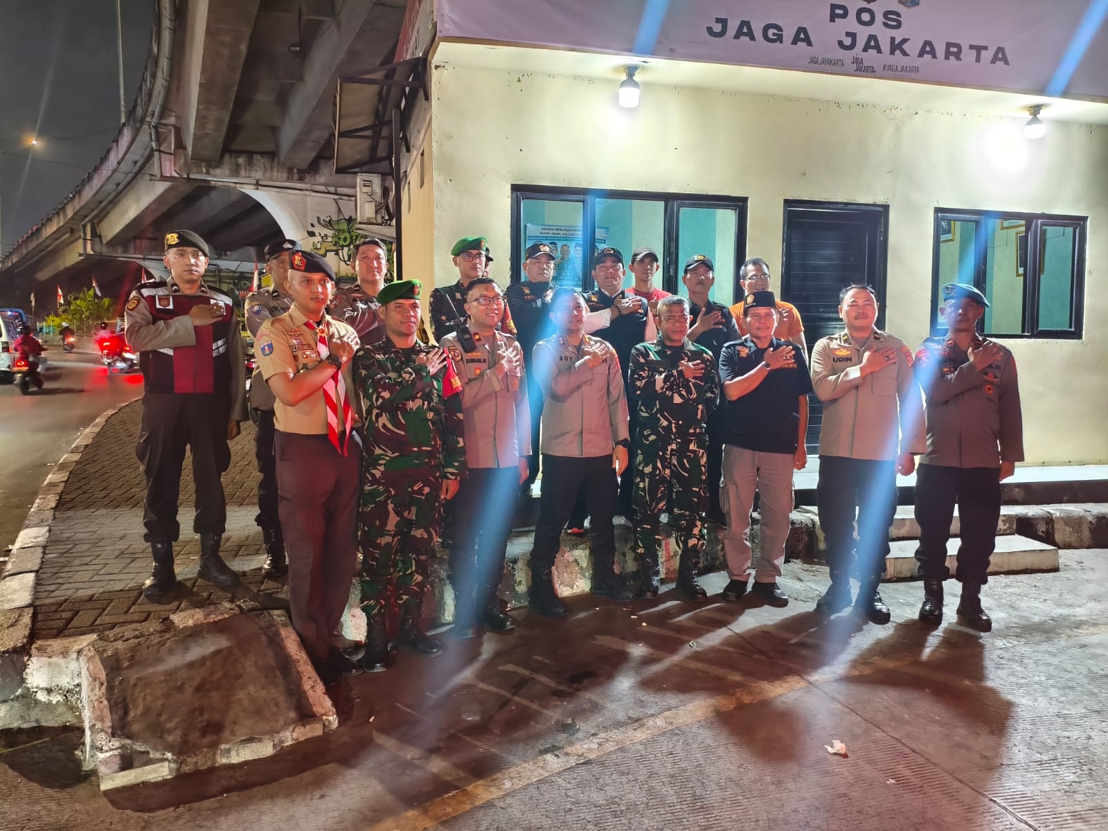 Kapolres Tangsel Cek Pos Jaga Jakarta Fly Over Ciputat, Pastikan Personel Siap Layani Masyarakat