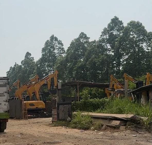 Tanah Negara Dipakai Parkir Usaha Alat Berat di Batujaya, Jasamarga Dikabarkan Surati Pemkot Tangerang