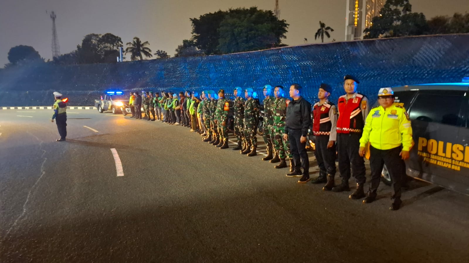 Sinergi TNI-Polri Polsek Kelapa Dua dan Sabuk Kamtibmas Perkuat Keamanan Wilayah Kelapa Dua