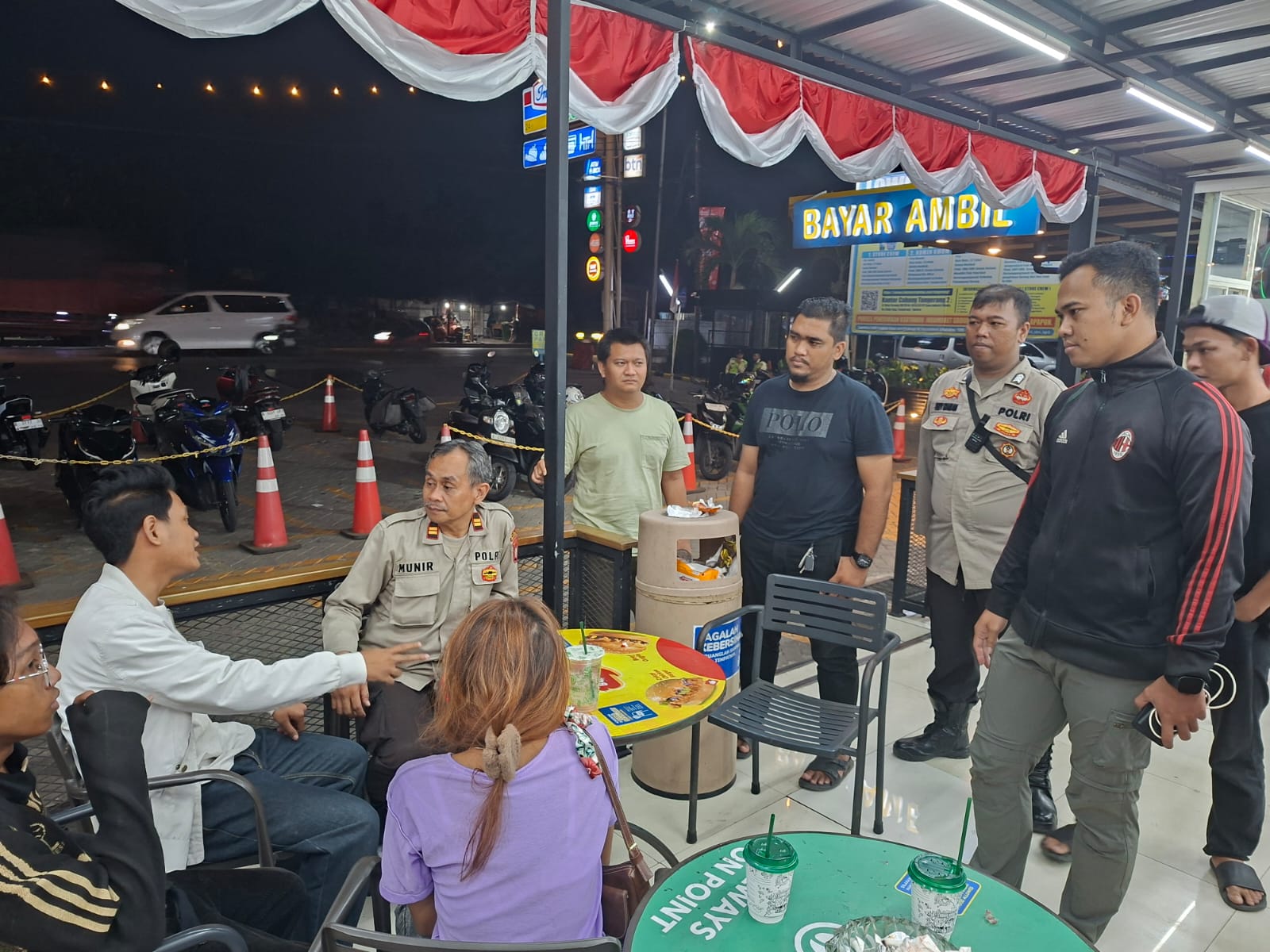 Program Jaga Jakarta On The Spot, Polsek Curug Tingkatkan Kehadiran Polisi di Tengah Masyarakat