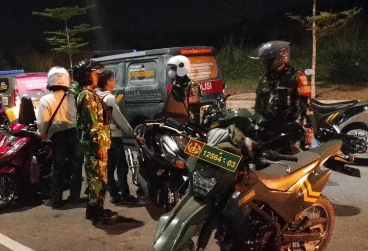 TNI-Polri Gelar Patroli Cipta Kondisi di Pagedangan, Sasar Jalan Utama hingga Sentra Ekonomi