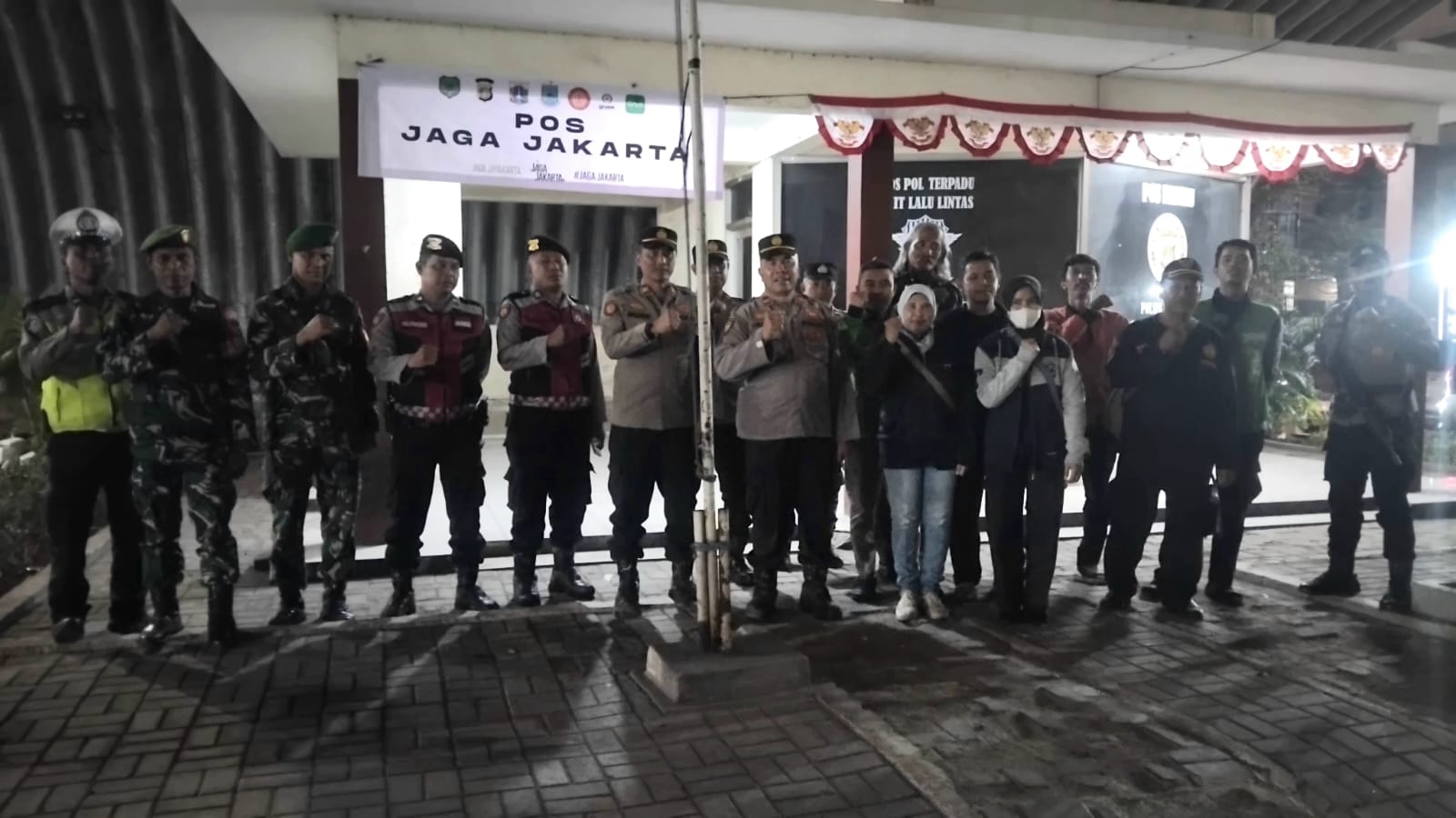 Perkuat Jaga Jakarta On The Spot Antisipasi Gangguan Kamtibmas, Patroli Skala Besar Gabungan 3 Pilar dan Sabuk Kamtibmas Digelar di Pamulang
