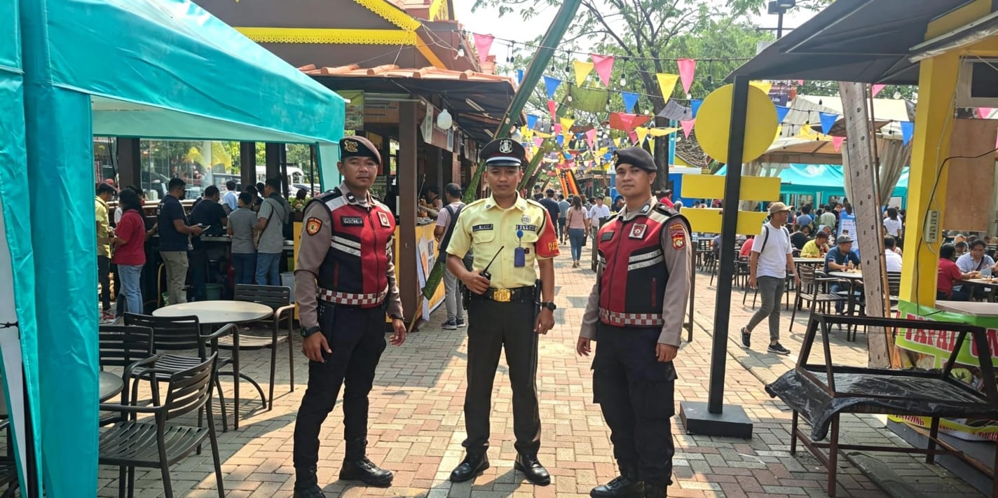 Polsek Kelapa Dua Pastikan Kuliner Serpong 2026 Berlangsung Aman dan Kondusif