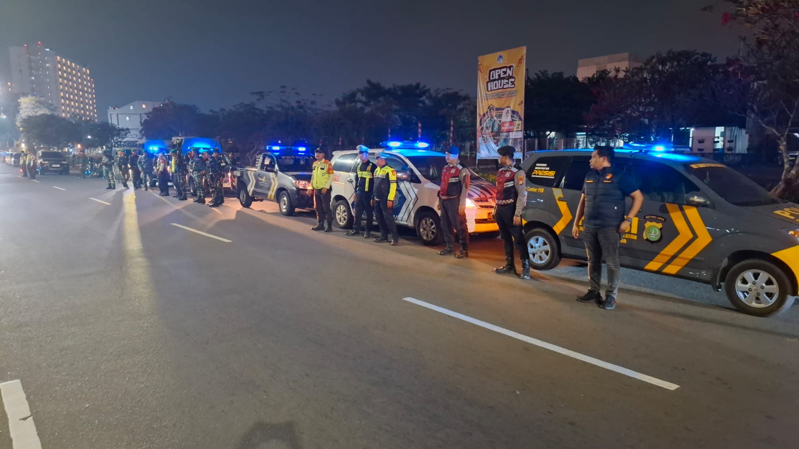 Sinergi Tiga Pilar, Polsek Kelapa Dua Perkuat Patroli Malam Ciptakan Wilayah Aman dan Kondusif