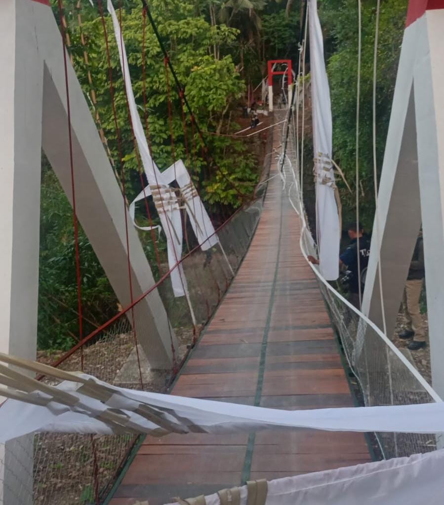 Jembatan Pongpet Miring Saat Peresmian, TNI AD Luruskan Fakta Kondisi dan Penyebabnya