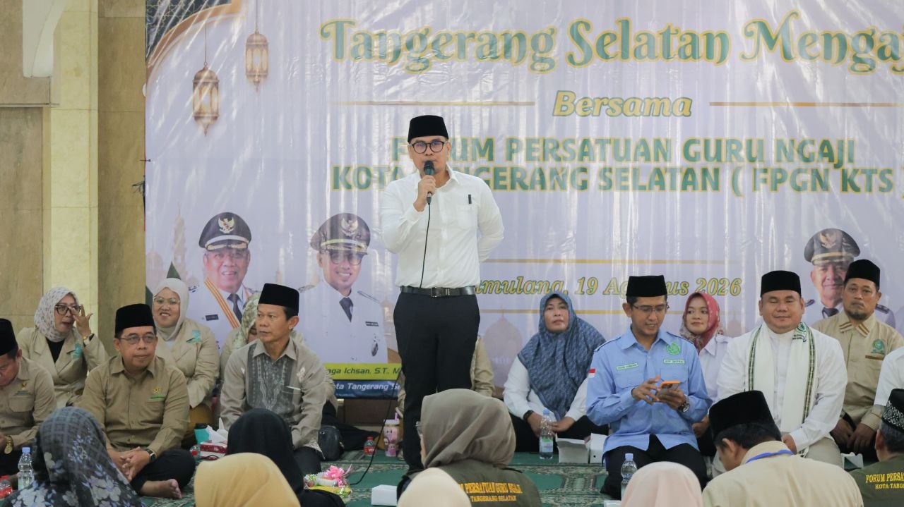 Tangsel Mengaji, Pemkot Perkuat Peran Guru Ngaji hingga Berikan Insentif