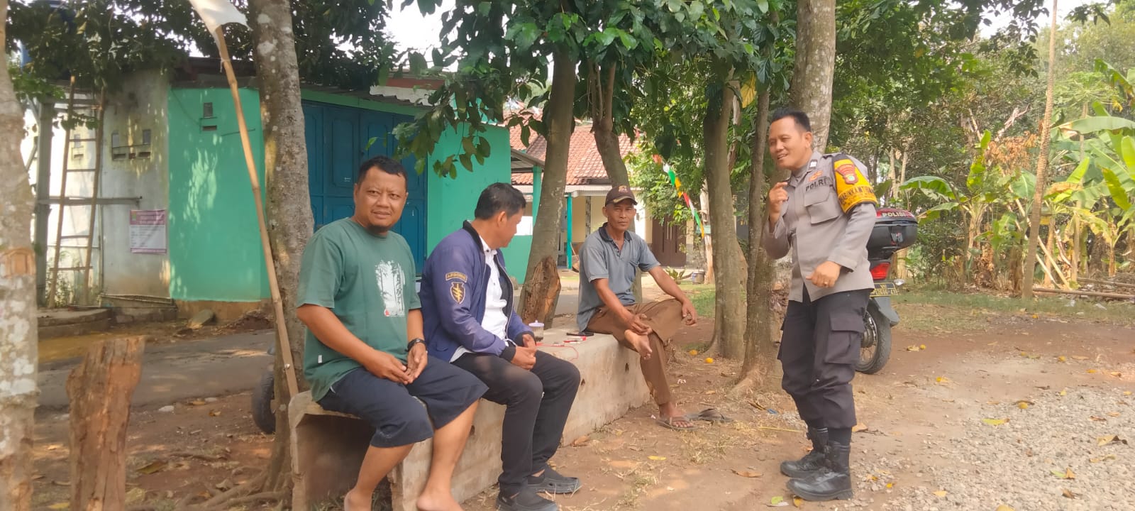 Jaga Jakarta On The Spot, Bhabinkamtibmas Curug Wetan Perkuat Sinergi Warga Jaga Kamtibmas