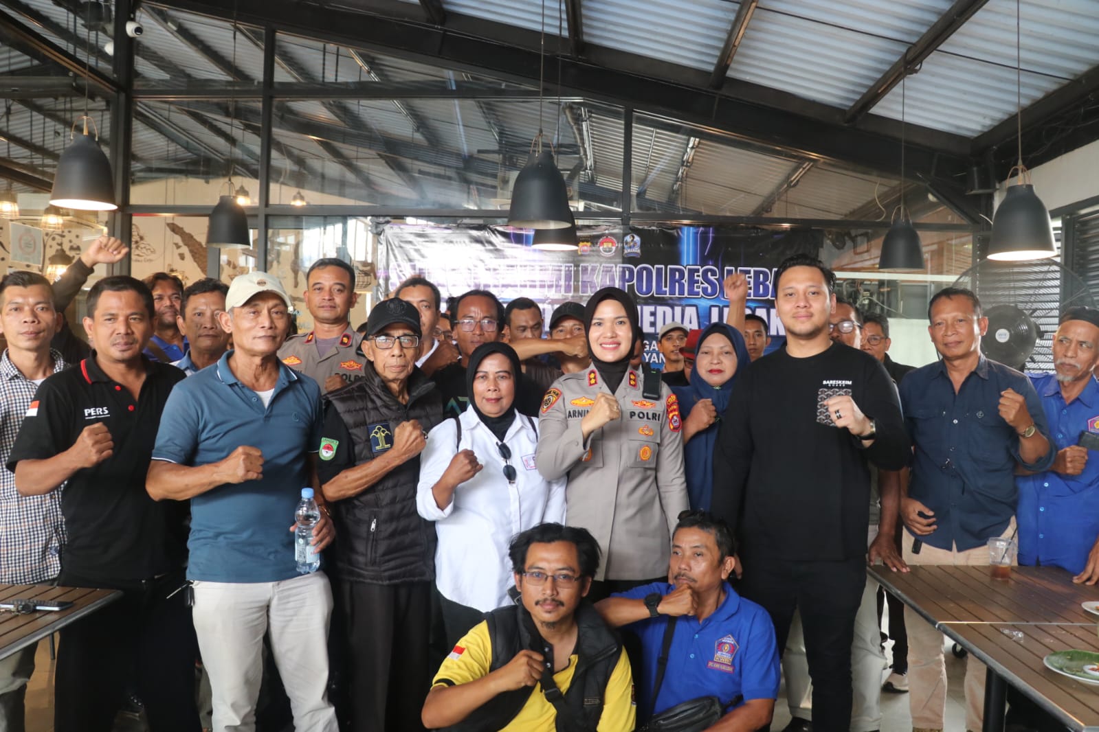 Tingkatkan Sinergi, Kapolres Lebak Silaturahmi dengan Insan Media Lebak