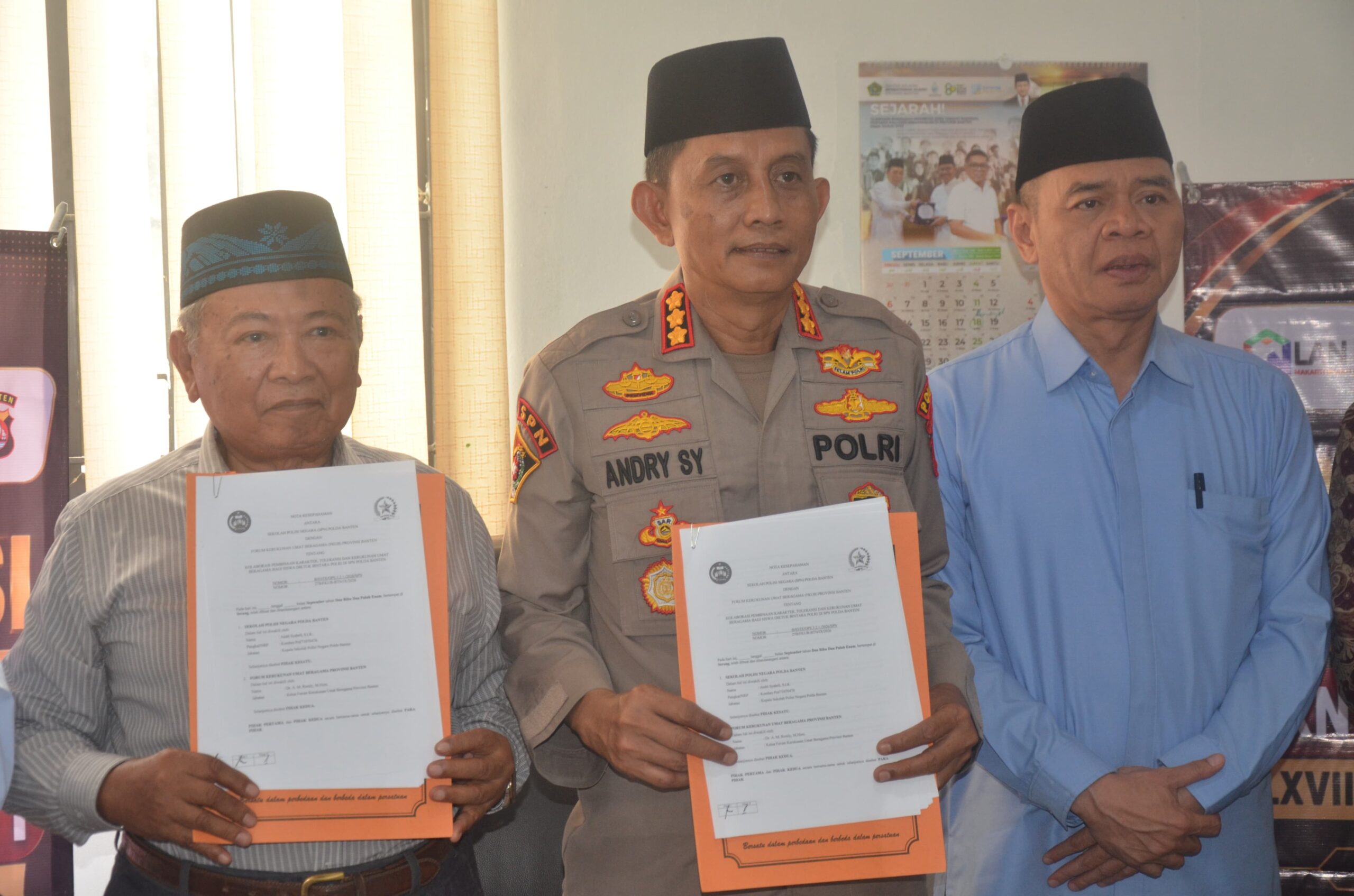 SPN Polda Banten dan FKUB Perkuat Karakter Siswa Diktuk Bintara, Tanamkan Nilai Toleransi dan Kebinekaan