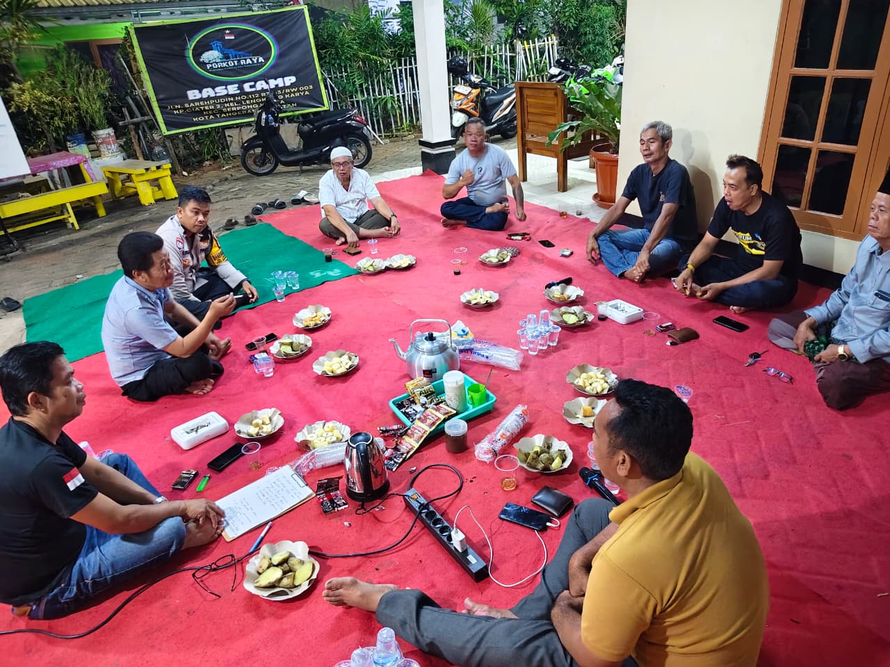 Jaga Jakarta+ On The Spot, Bhabinkamtibmas Lengkong Karya Perkuat Cooling System dan KRYD