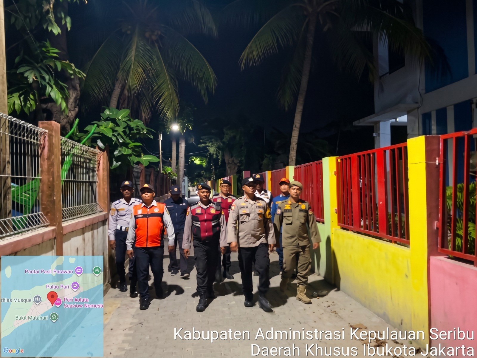 Polsek Kepulauan Seribu Selatan Tingkatkan Patroli dan Ingatkan Warga Bijak Menyikapi Informasi