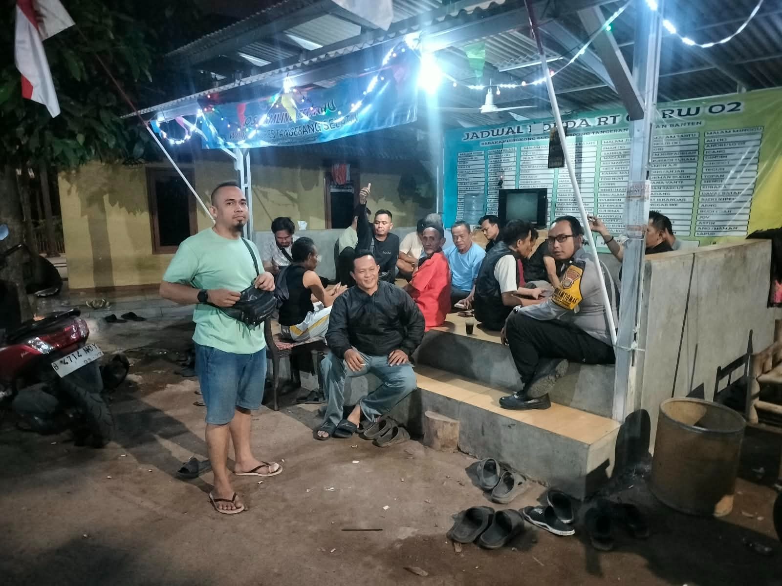 Jaga Jakarta On The Spot, Polsek Serpong Perkuat Keamanan Lingkungan Melalui Poskamling