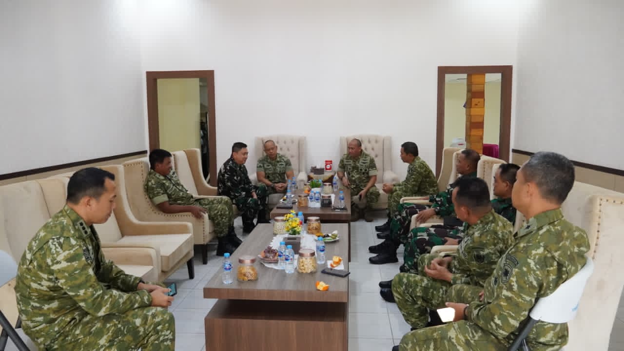 Wujudkan Kesiapsiagaan Karhutla, Pangkogabwilhan II Terima Kunjungan Tim Mabes TNI, AD, AL, dan AU