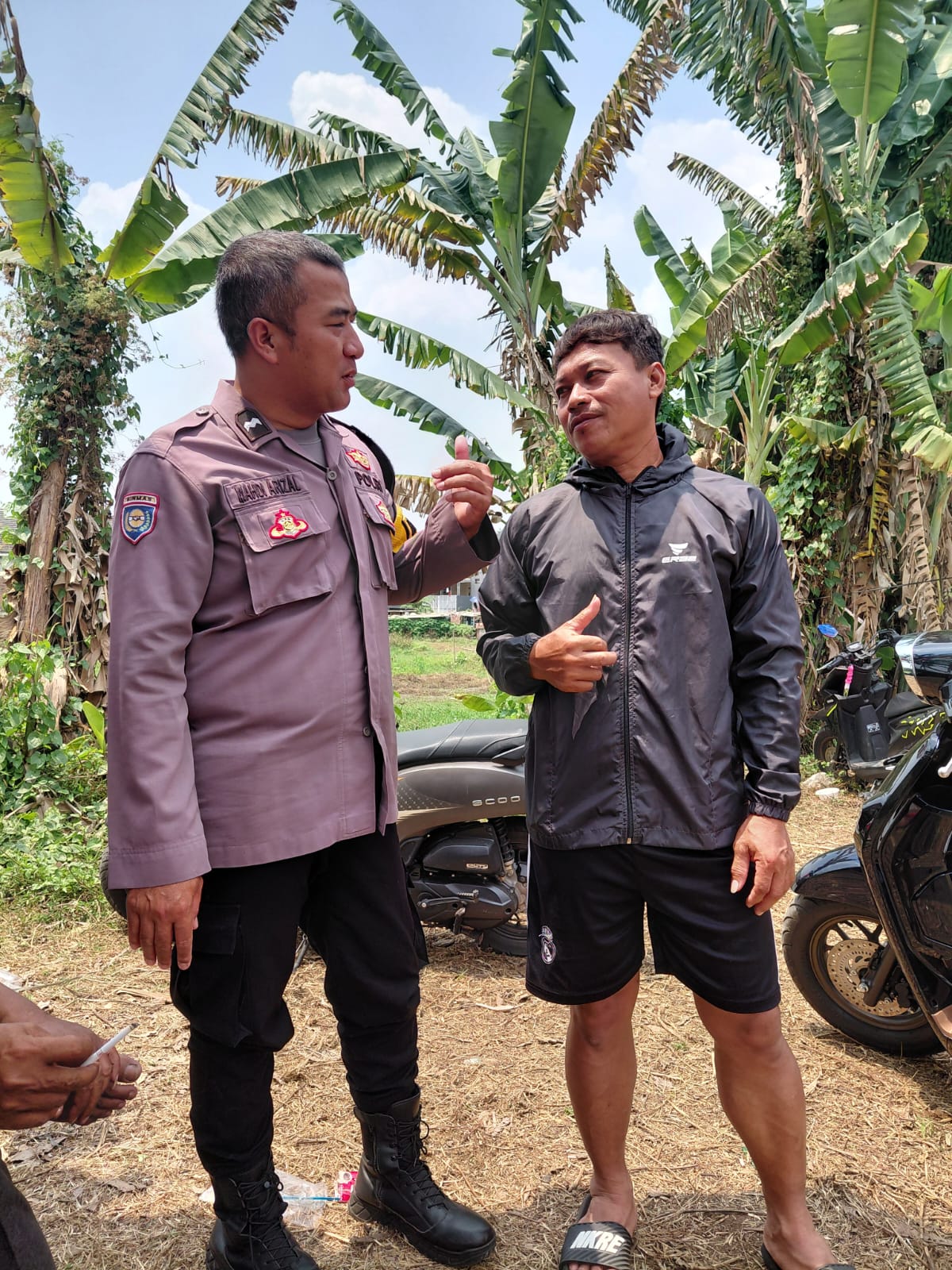Sambang Cooling System, Bhabinkamtibmas Legok Perkuat Kemitraan dengan Warga
