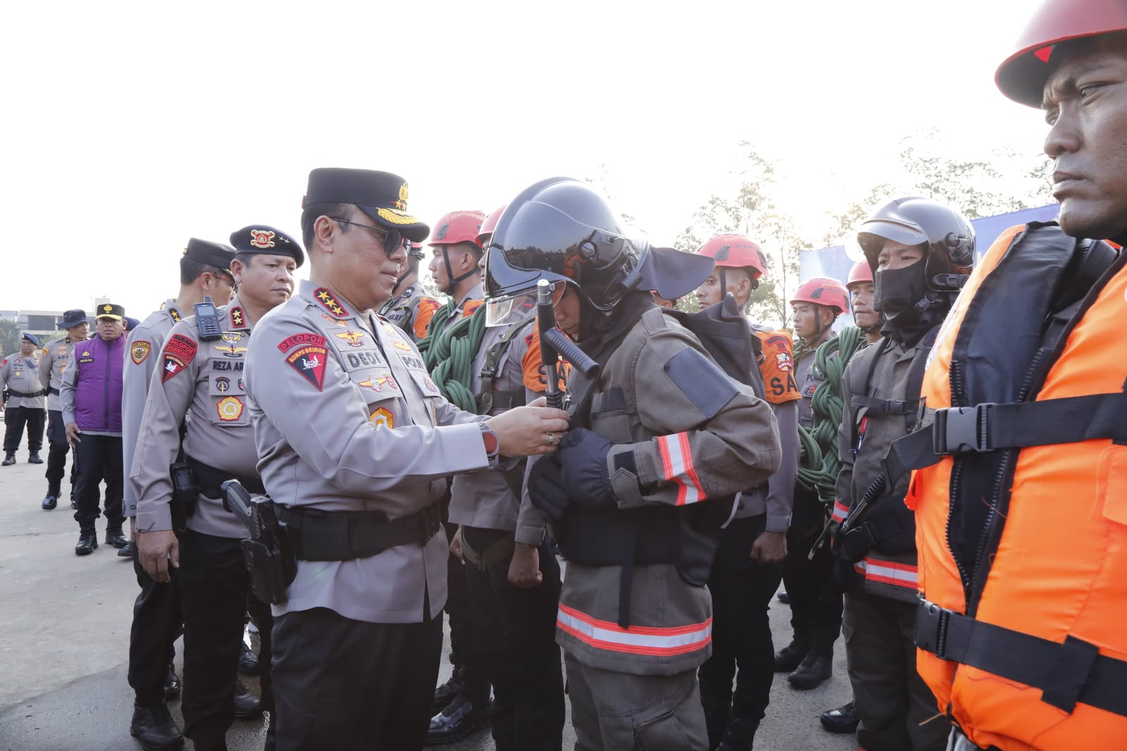 Polri Gelar Apel Gelar Pasukan Kesiapan Hadapi Bencana dan Konflik Sosial 2026