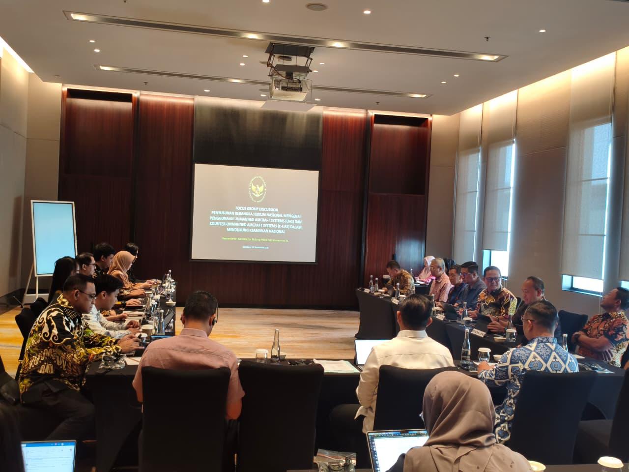 Korsabhara Baharkam Polri, Hadiri FGD Antisipasi Ancaman Udara Modern, Lintas Sektor Rumuskan Regulasi UAS dan C-UAS