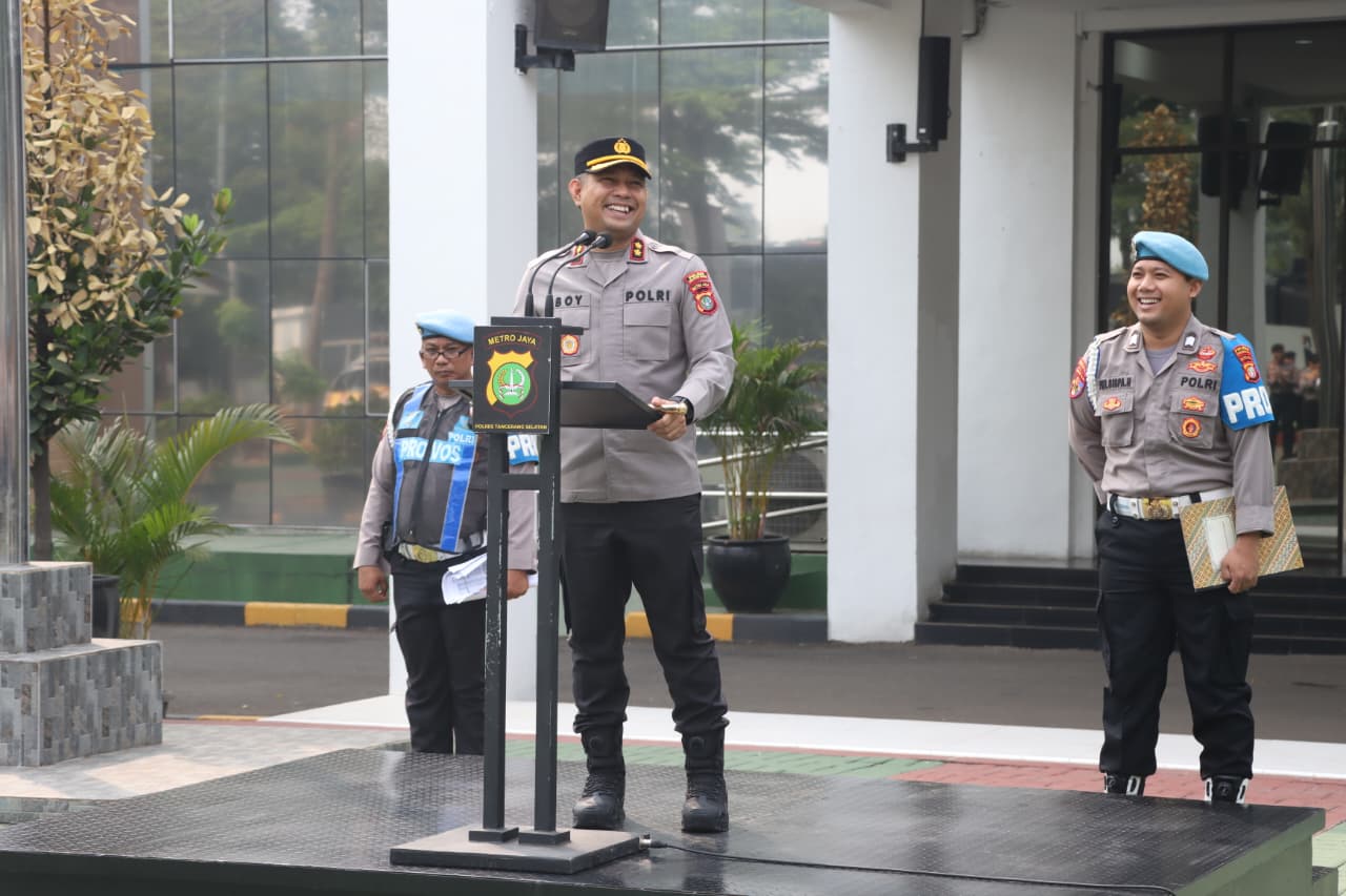 Jelang Laga Persija Vs Persib, Polres Tangsel Siagakan 1.083 Personel Pengamanan