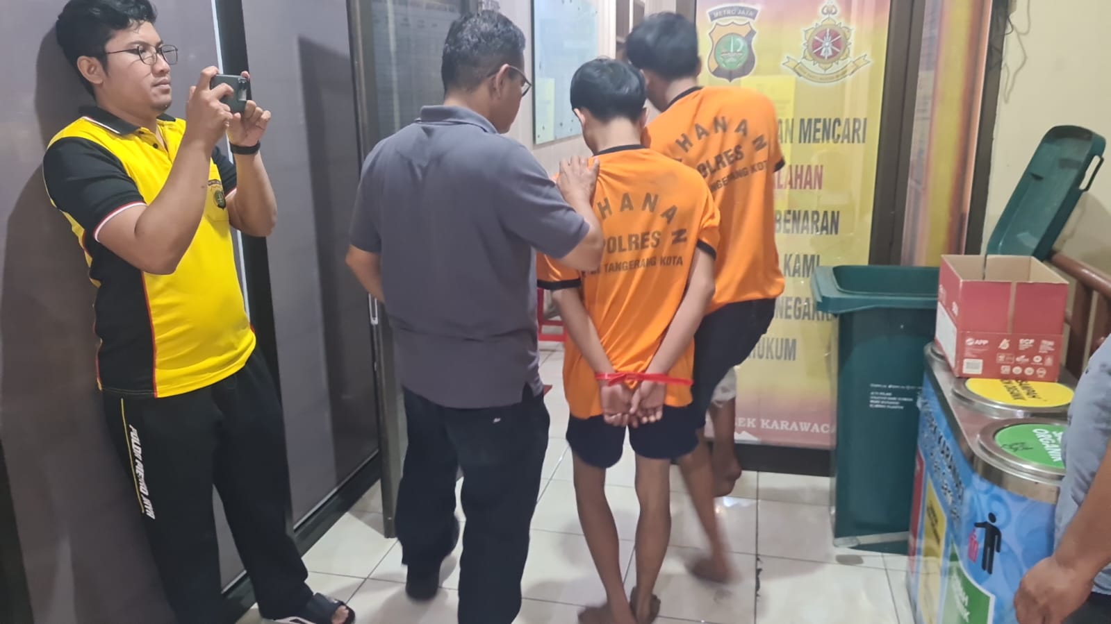 Gerak Cepat Polsek Karawaci Ungkap Curanmor, Dua Pelaku Diamankan, Satu Dilumpuhkan