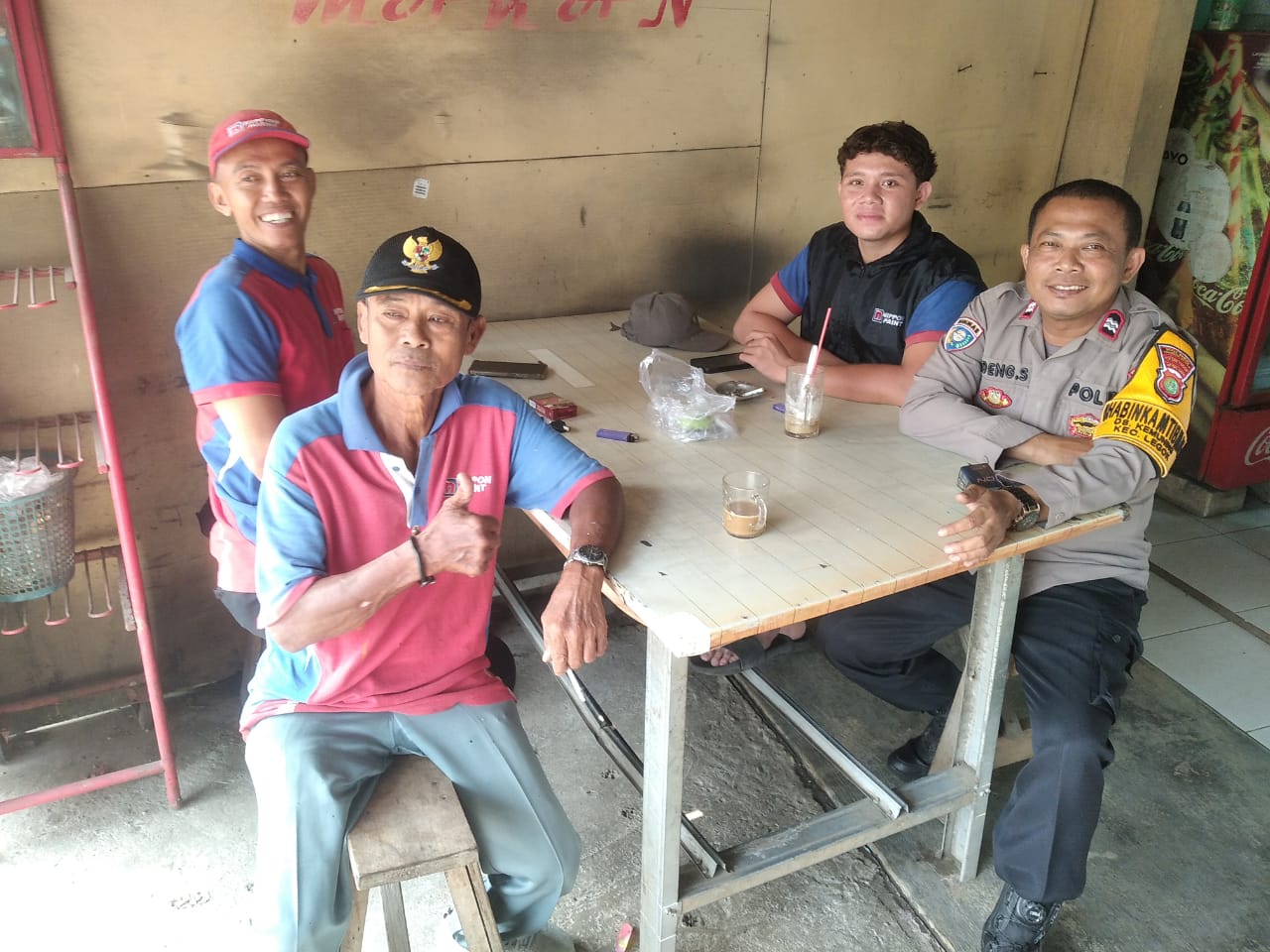 Jaga Jakarta+ Polsek Legok, Bhabinkamtibmas Sambangi Warga Desa Kemuning