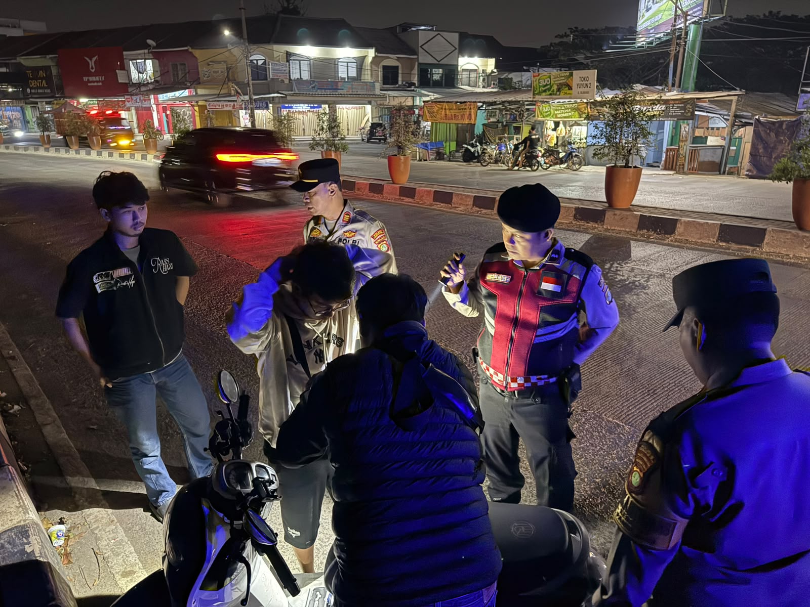 Jaga Jakarta+ On the Spot, Polsek Pamulang Intensifkan Patroli Cipta Kondisi Antisipasi Gangguan Kamtibmas