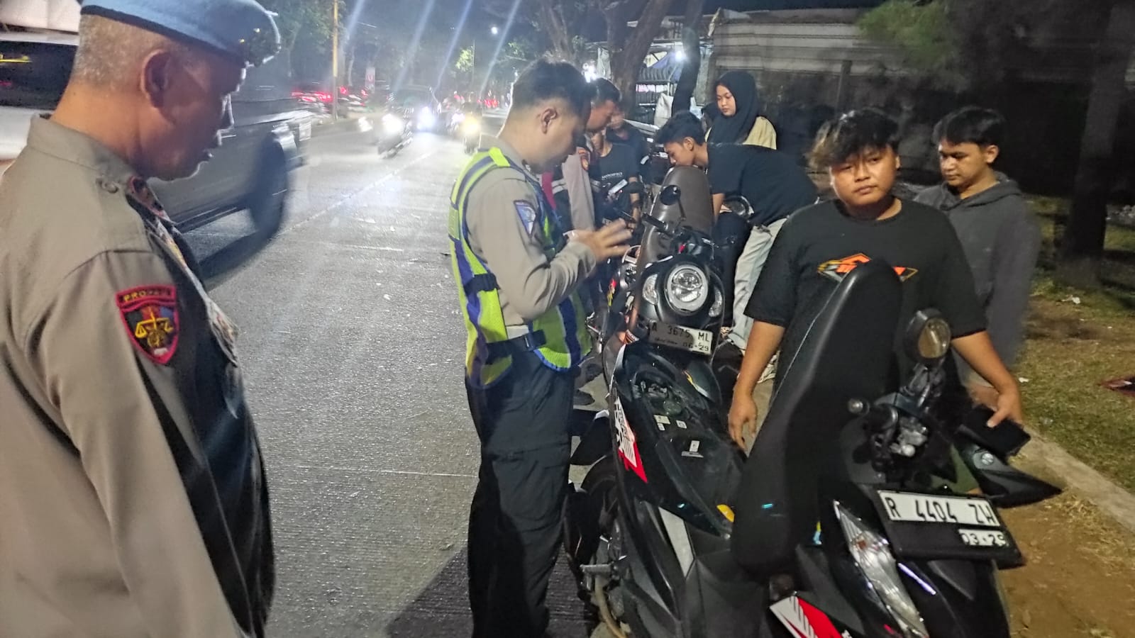 Jaga Jakarta+ On the Spot, Polsek Pondok Aren Intensifkan Patroli Blue Light dan Razia Stasioner
