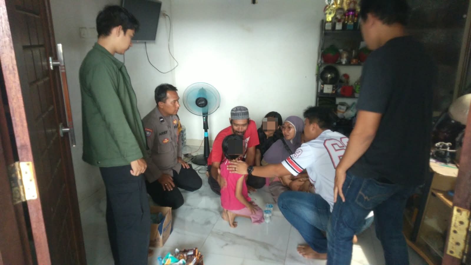 Polsek Curug Tindaklanjuti Laporan 110, Dua Anak yang Sempat Hilang Berhasil Ditemukan