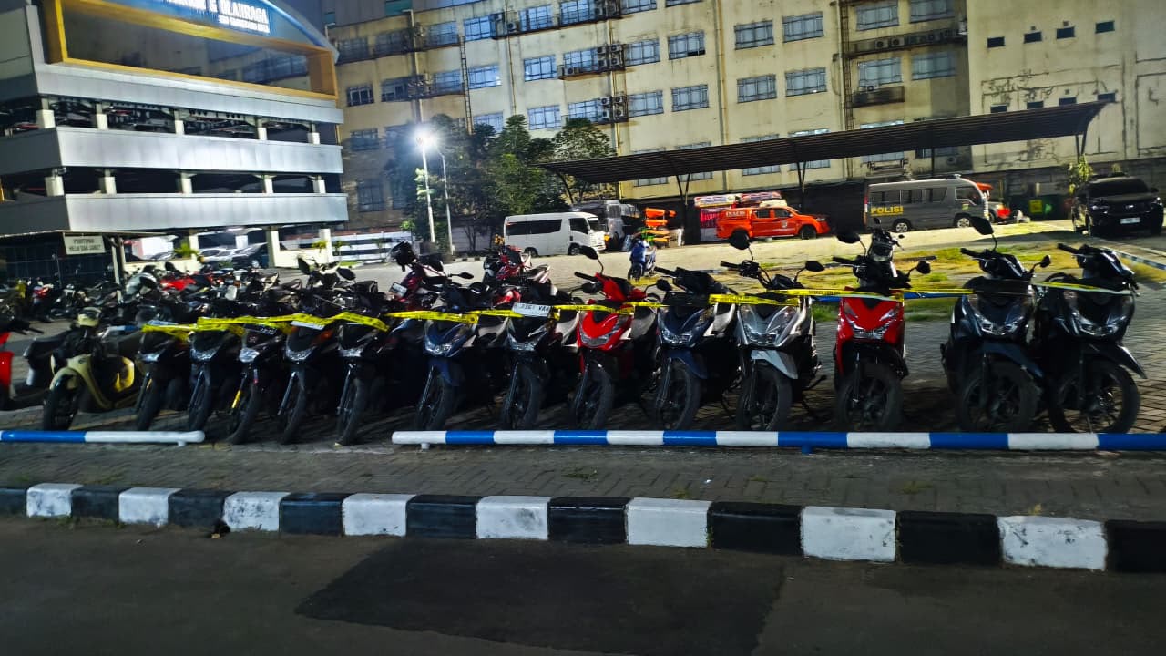 Polisi Ungkap Curanmor 16 Kali Di Tangerang, 11 Motor Hasil Kejahatan Disita