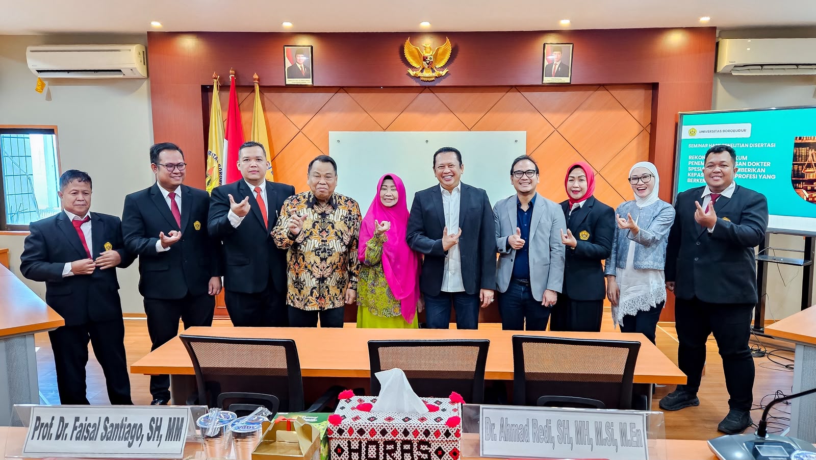 Jadi Co-Promotor Disertasi Doktor Ilmu Hukum, Bamsoet Dorong Rekayasa konstitusi Agar PPHN Segera Disepakati dan Diberlakukan