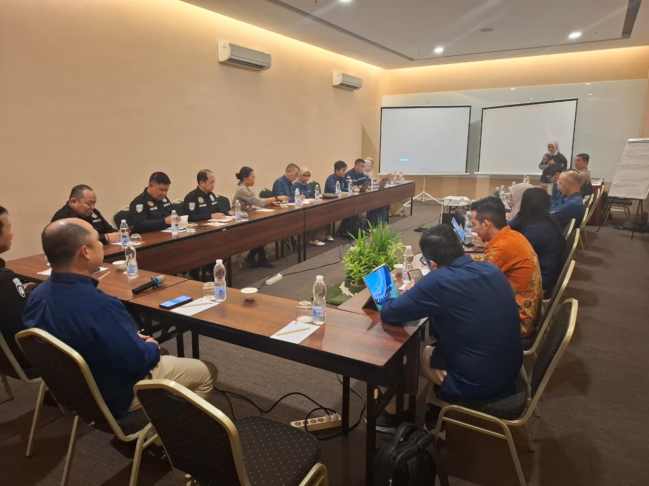 Tim Ditpamobvit Baharkam Polri Pastikan Keamanan Objek Vital, Gelar Wasdal II Implementasi SMP di PT Bukit Asam Unit Dermaga Kertapati