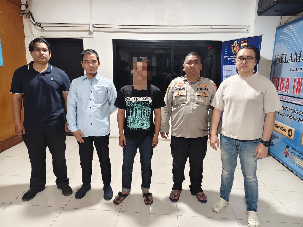 Polda Metro Jaya Tahan Tersangka Dugaan Kekerasan Seksual terhadap Anak di Palmerah
