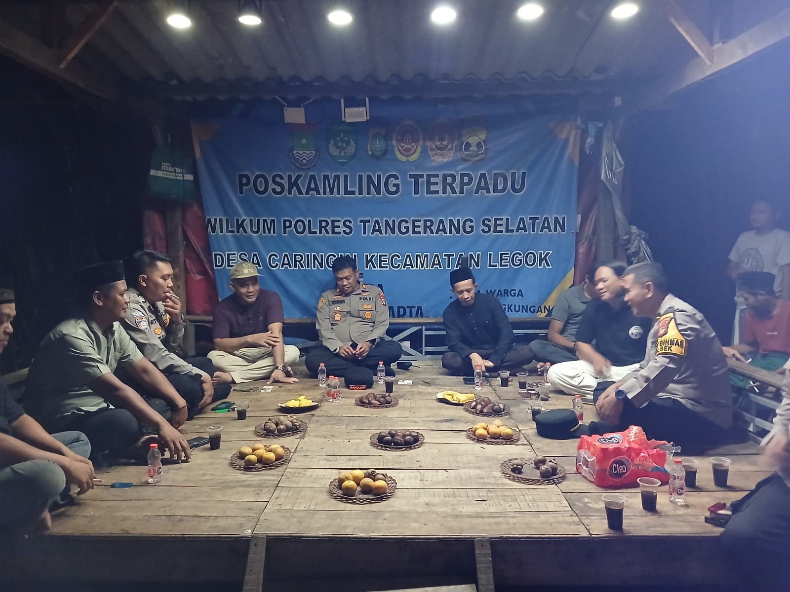Jaga Jakarta On The Spot, Kapolsek Legok Sambangi Warga dan Perkuat Sinergi Kamtibmas