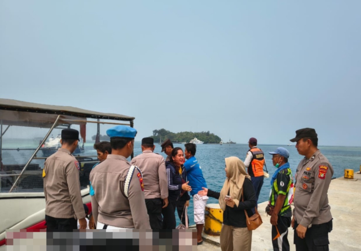 Layanan Polisi 110, Satpolairud Polres Kepulauan Seribu Imbau Nelayan Waspada Angin Kencang dan Ombak Tinggi