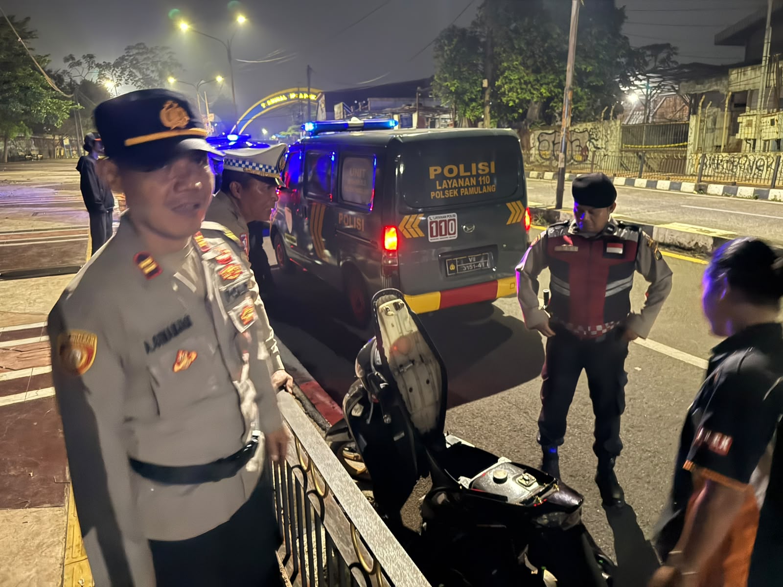 Polsek Pamulang Gelar Patroli Cipta Kondisi, Antisipasi 3C