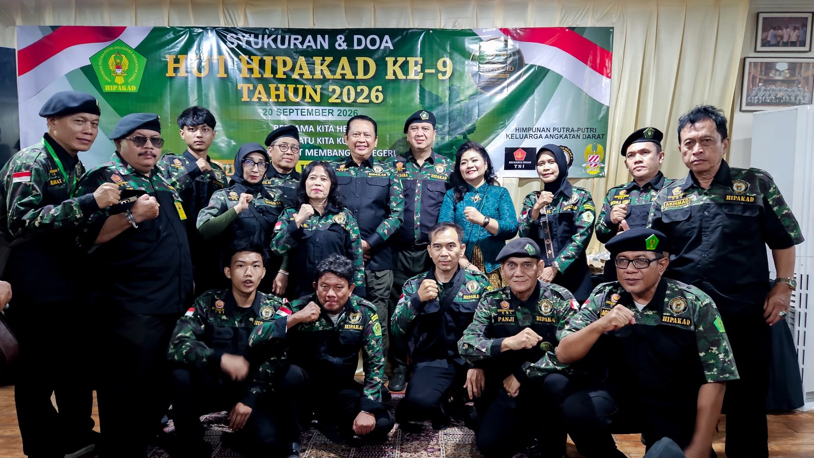 HUT ke-9 HIPAKAD, Bamsoet Dorong Bela Negara Berbasis Teknologi dan Keterampilan