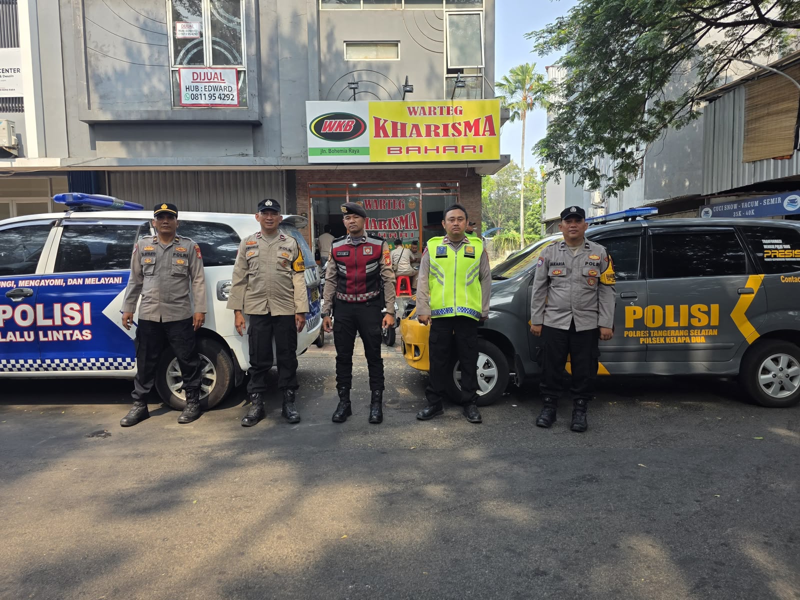 Patroli Mobile Polsek Kelapa Dua Perkuat Kamtibmas, Sasar Lokasi Rawan Gangguan Keamanan